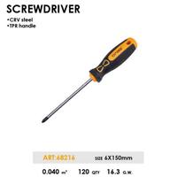 Gambar DINGQI Obeng Karet Plus Screwdriver Philips Screwdriver 68214 68319 - 6x100mm 68214 dari DINGQI INDONESIA Kota Administrasi Jakarta Utara 3 Tokopedia
