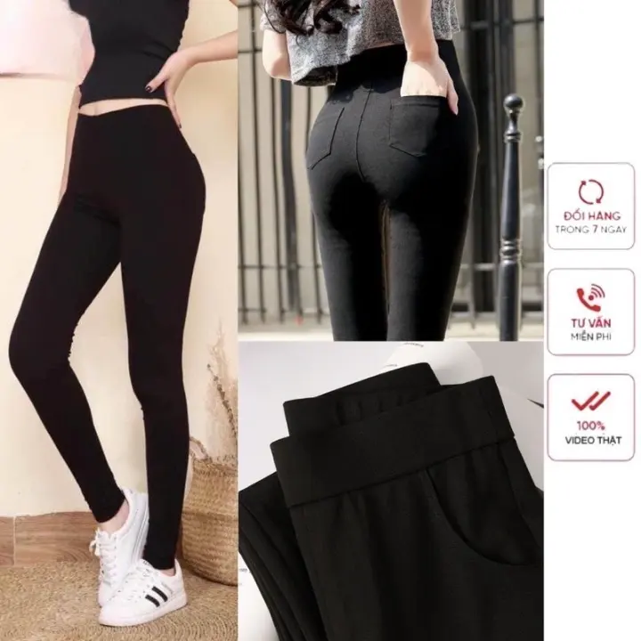 QUẦN LEGGING 4 TÚI UMI HÀN CO GIÃN MỀM MỊN SIÊU BỀN (loai 1 cao cấp)