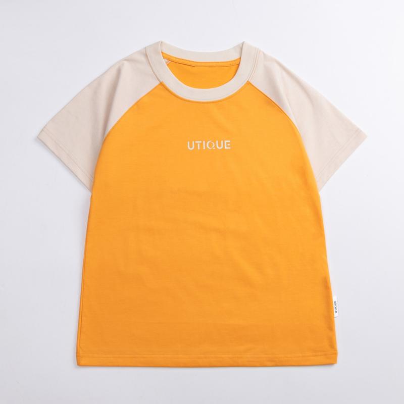 [UTIQUE] Áo thun baby tee raglan Nữ Top Women Cổ Tròn 2