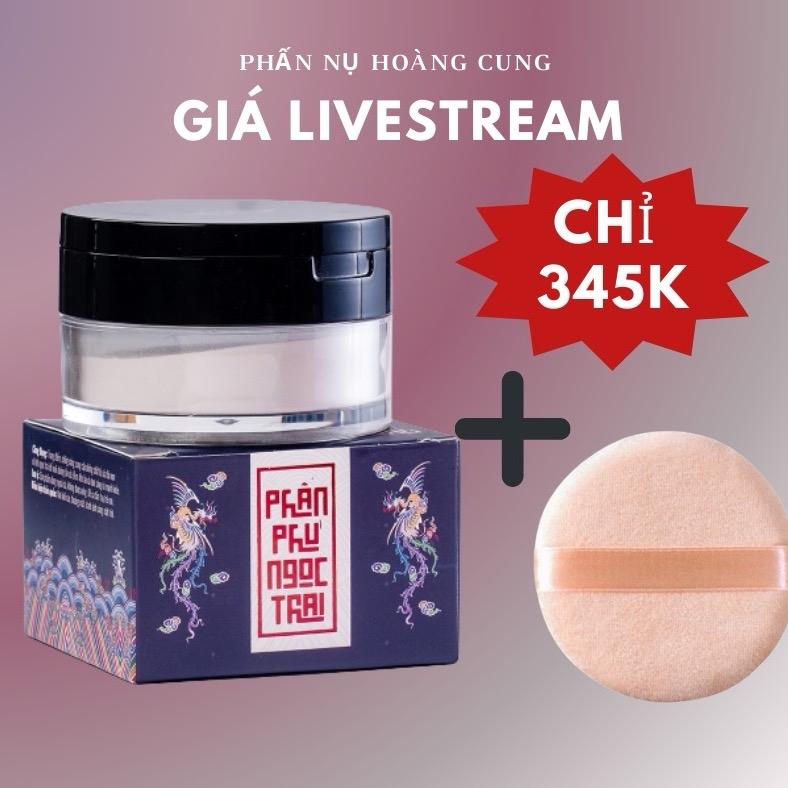 Phấn Phủ Ngọc Trai Phấn Nụ Hoàng Cung 25g