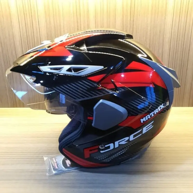 Helm Pria Dewasa Force Helios SNI original Double Visor #COD