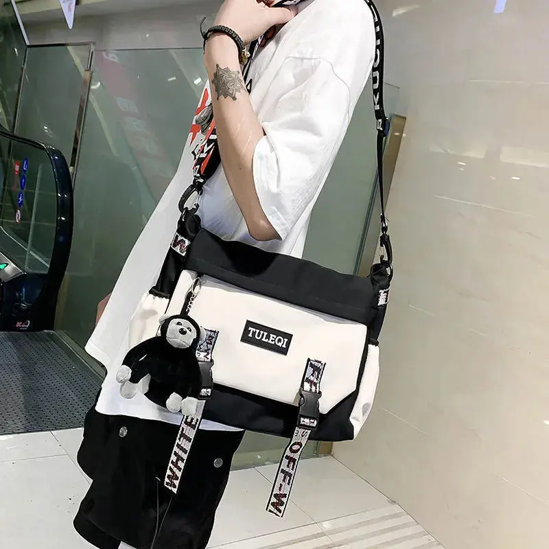 Sac à Bandoulière Femme Simple - Grand Sac Cabas En Tissu, Mode, Capacité XL