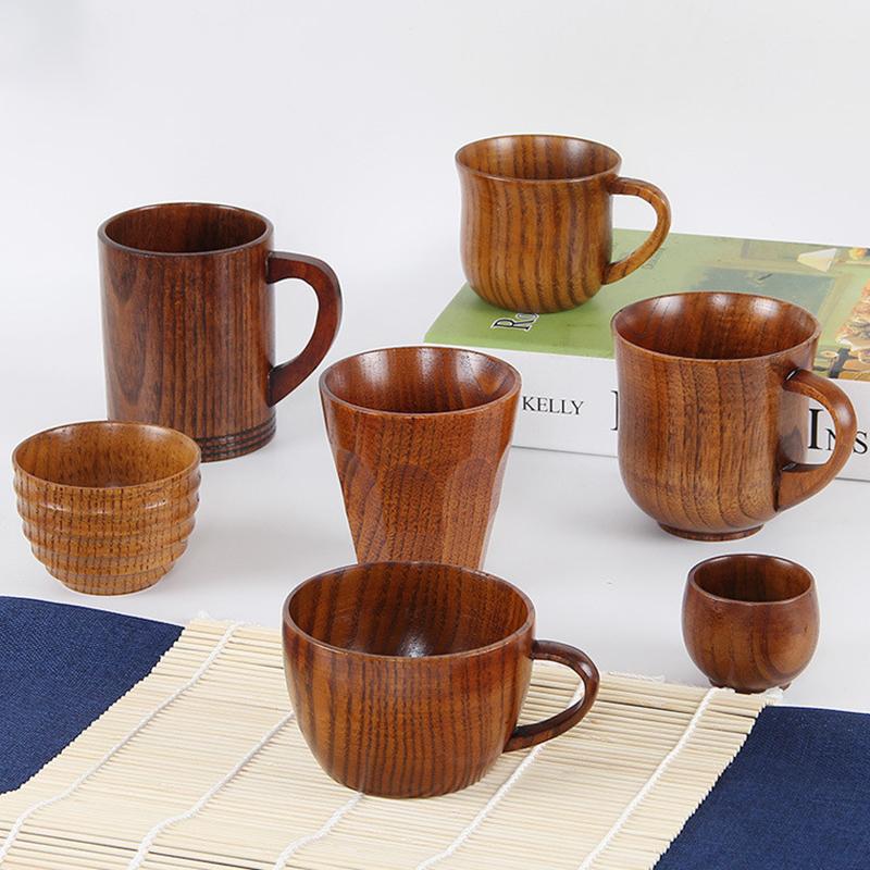 Cawan Kayu, Cawan Teh Penebat, Cawan Kopi Kayu, Cawan Minum, - TikTok ...