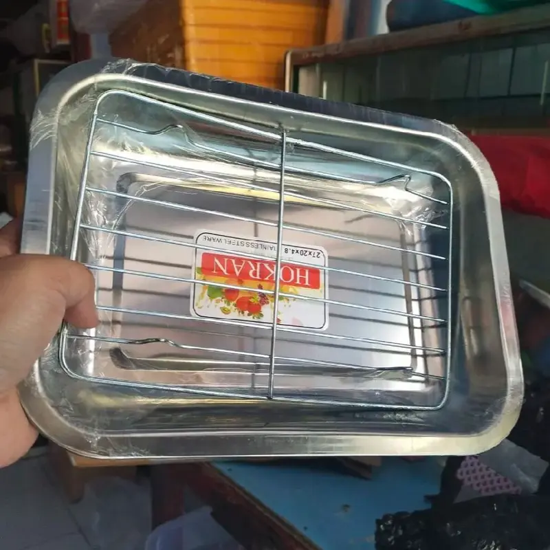 Cooling rak dan nampan peniris makanan peniris minyak peniris gorengan 3