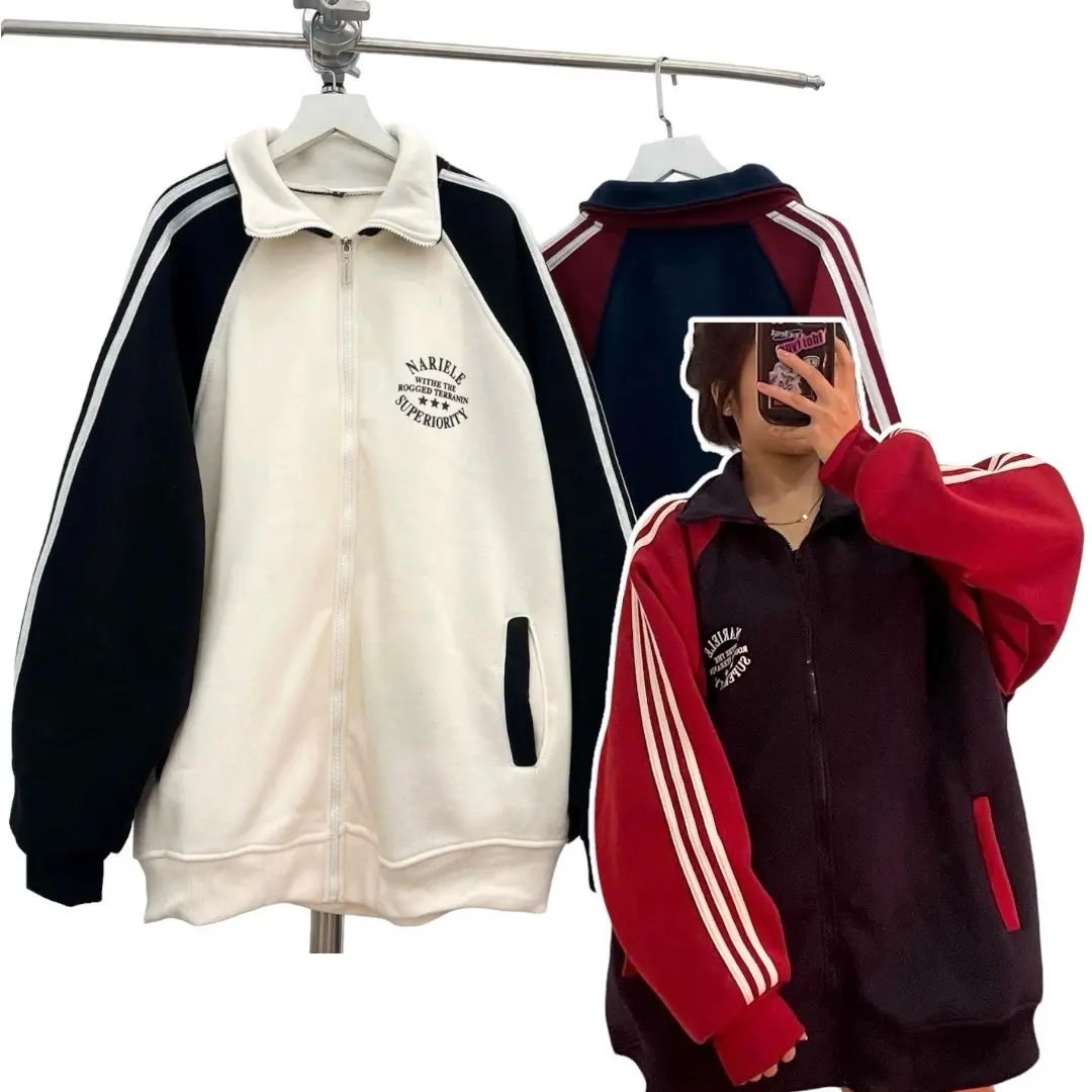 Áo Khoác Nỉ RIELE Form Rộng Unisex Nam Nữ