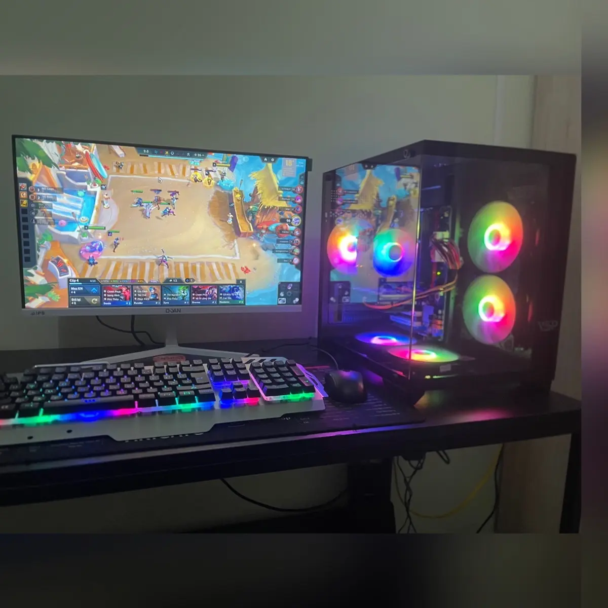 Bộ PC làm việc chơi game phổ thông liên minh fifa4 đột kích aoe….
