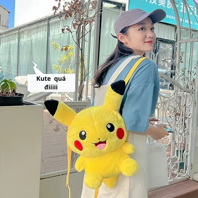 Balo Pikachu Gấu bông Pikachu