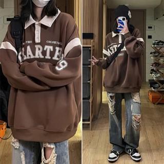 Áo khoác Nam Nữ cổ bẻ phối tay - Áo Hoodie số 09 chất nỉ dày dặn 5