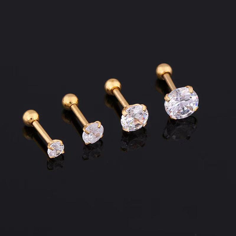Single piece personalized, fashionable, and versatile threaded earrings for both men and women 8
