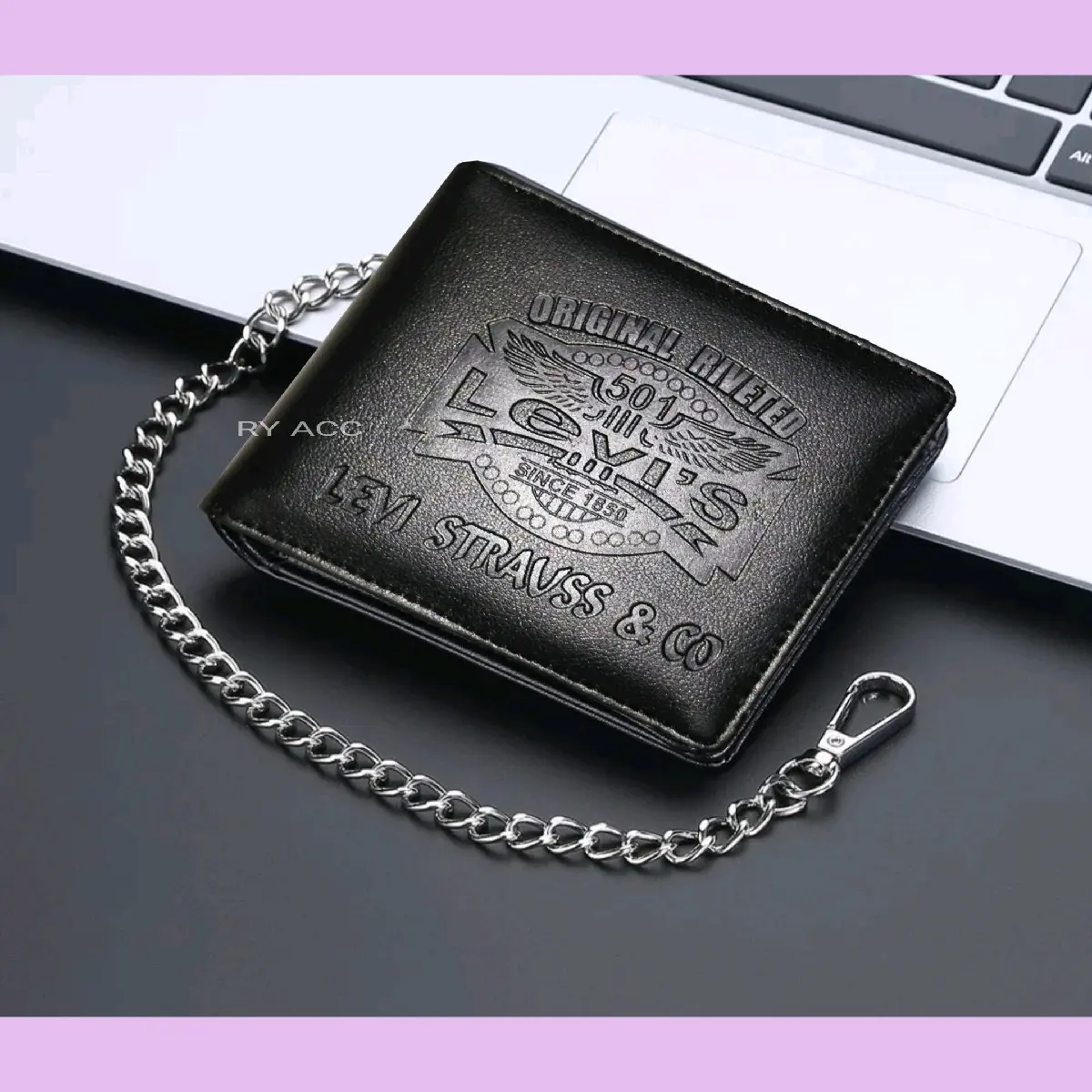 Promo Dompet Pria Terbaru Dompet Pria Rantai Terbaik Kartu Kulit