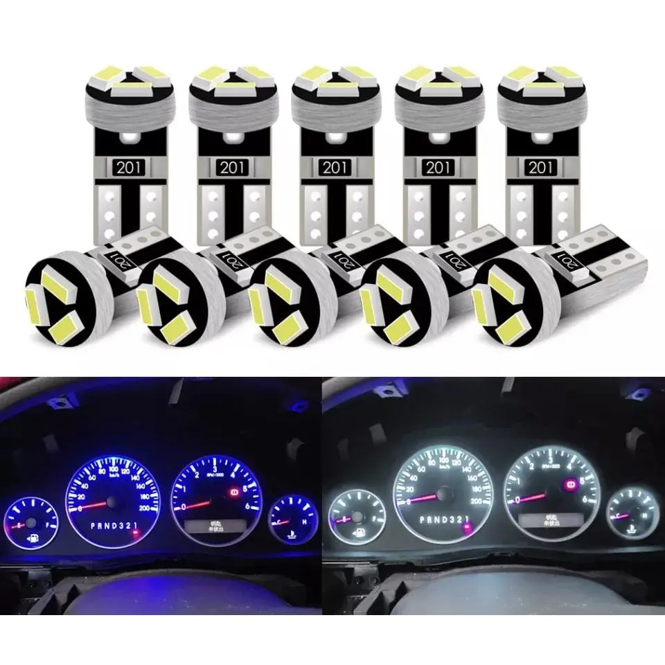 LAMPU LED SPEEDOMETER DASHBOARD T5 3 MATA MOTOR MOBIL