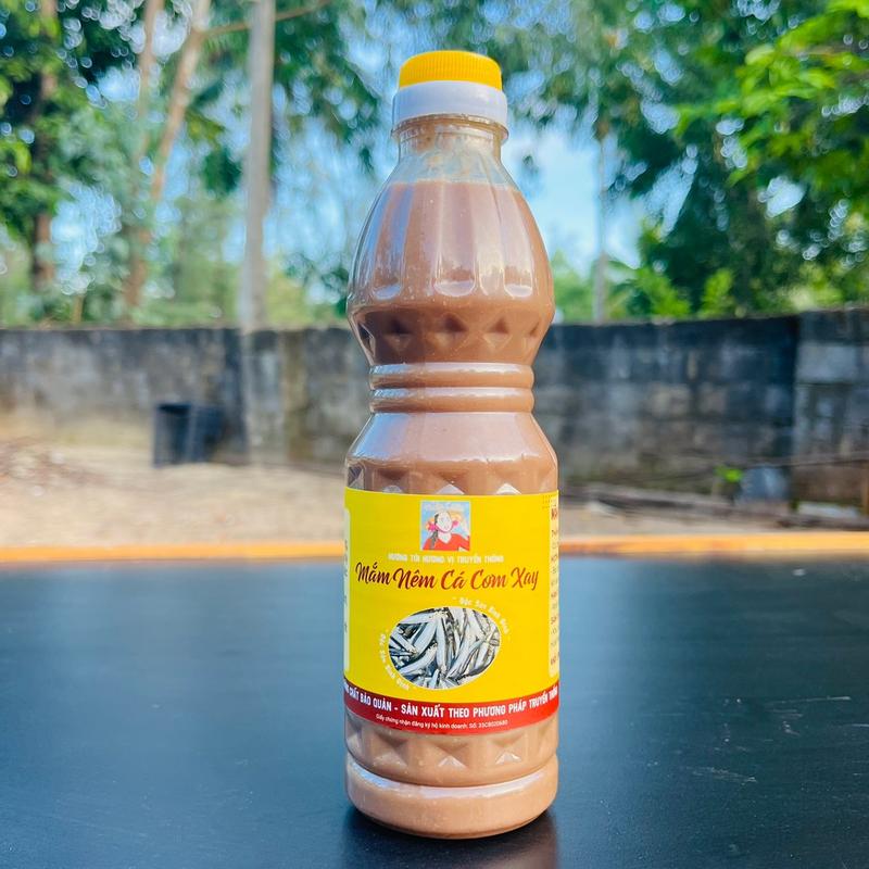 Mắm nêm cá cơm chai 450ml nguyên chất