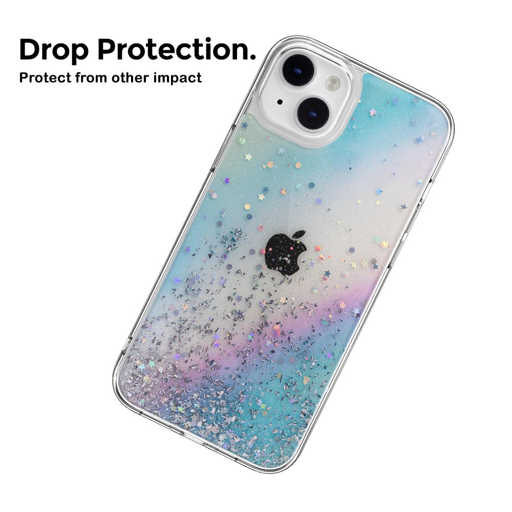 Case iPhone 15/ 14 Pro Max Plus SwitchEasy Starfield Glitter Casing