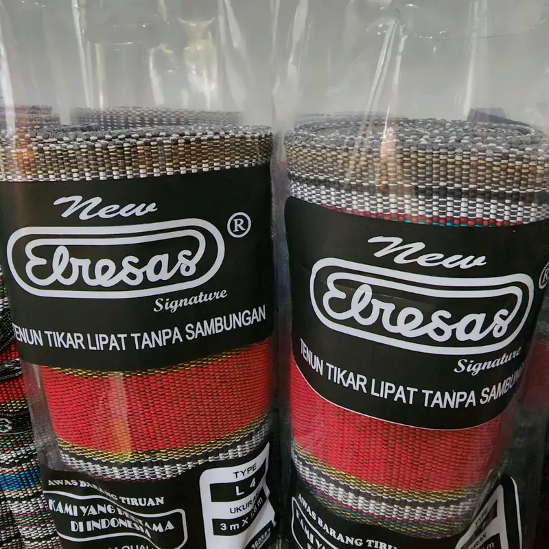 Tikar Lipat Tenun Tanpa Sambungan New Elresas 2
