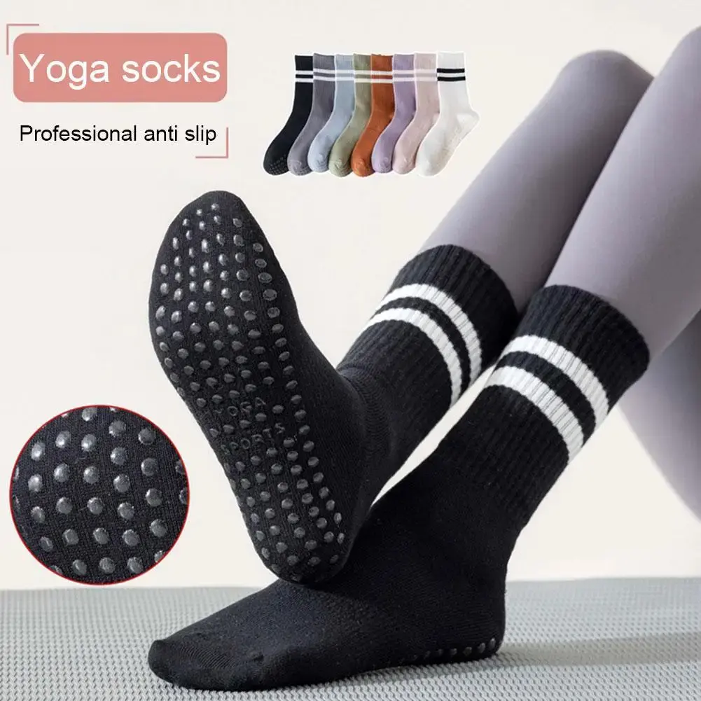 ❤Outdoor Sports Women's Non-Slip Socks Trampoline Yoga Socks Pure Cotton Breathable Ankle Socks Stretch Sports Outdoor Sports Socks 2025