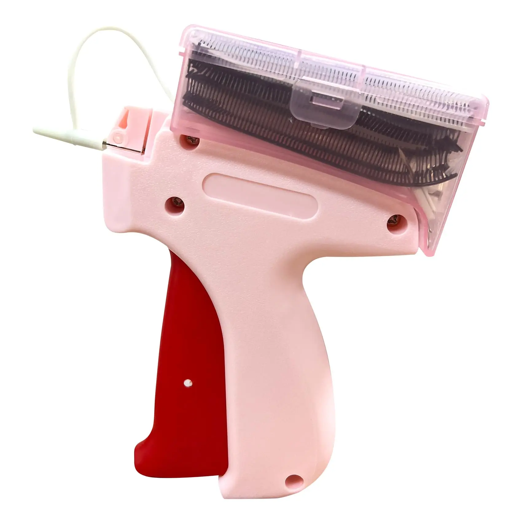 Handheld Sewing Machine with Storage Box, 1 Count Portable Mini Sewing Machine with 2 Needles & 1200pcs Fasteners, Household Sewing Tool for Clothes Bedding Coats Bag