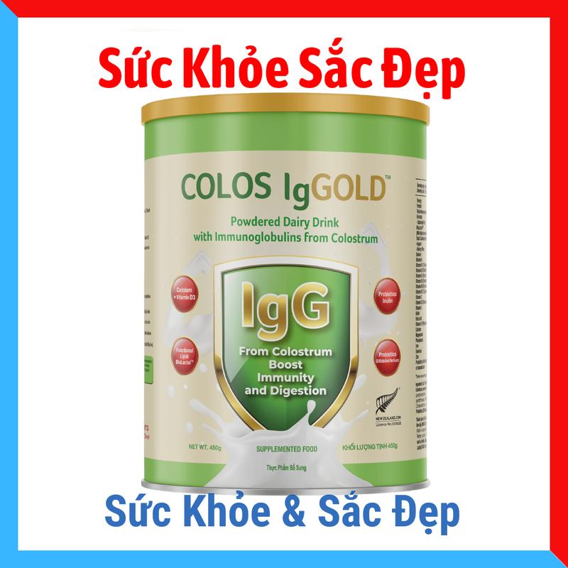 Sữa non Colos IgGold cải thiện miễn dịch, tăng sức đề kháng – 450gr/hộp 0