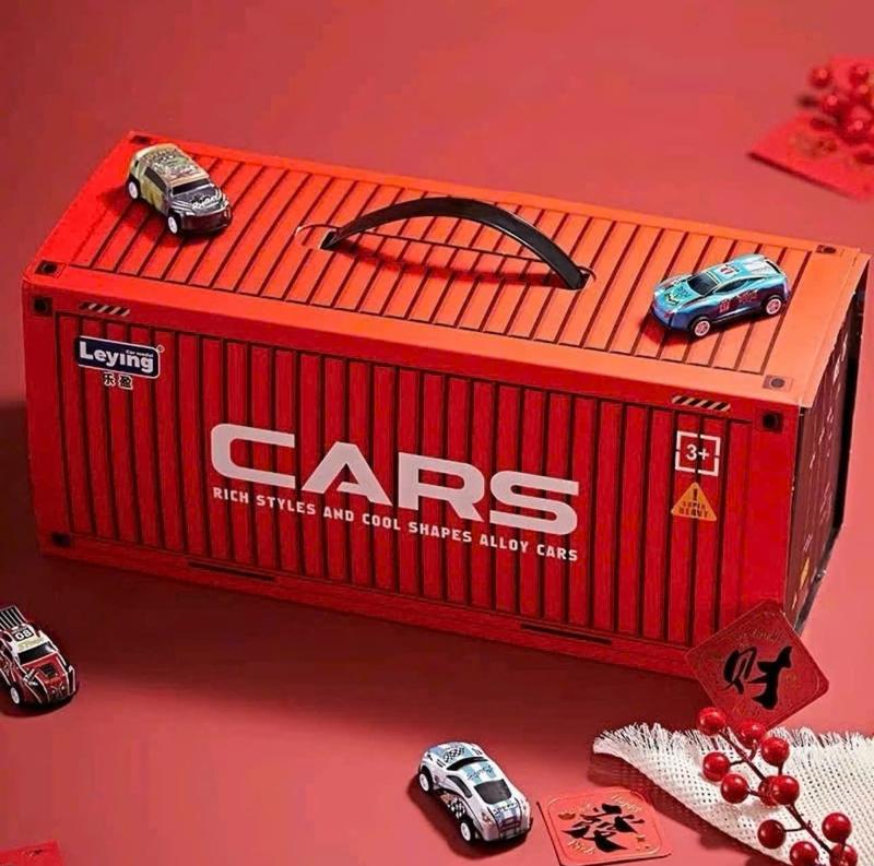 BOX Mô Hình 48 Xe Ô Tô Bằng Hợp Kim Hộp Container Thùng Xe ( hàng loại 1 ) 5