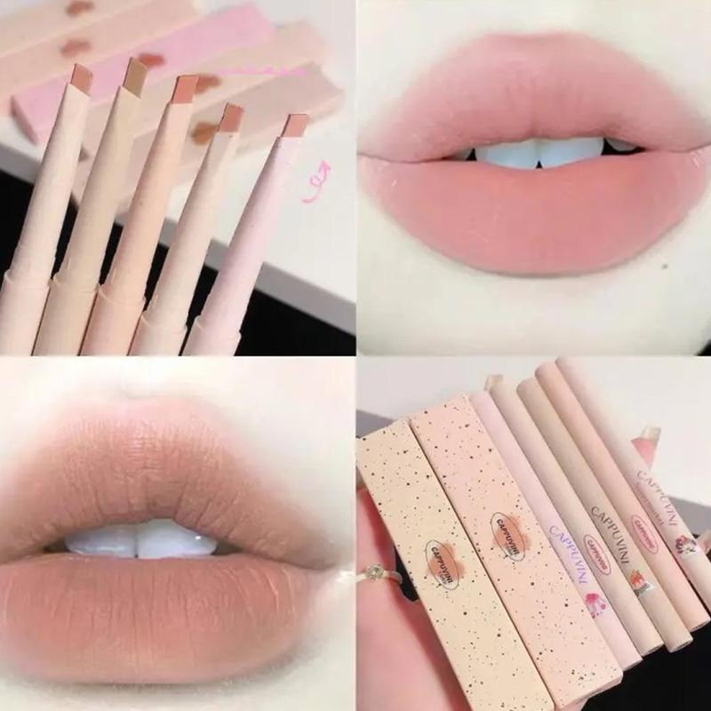 Product Introduction of Contouring Matte Nude Lip Liner Non Sticky Lipstick Women Outline Professional Pen Z6R1 B6R1 30
