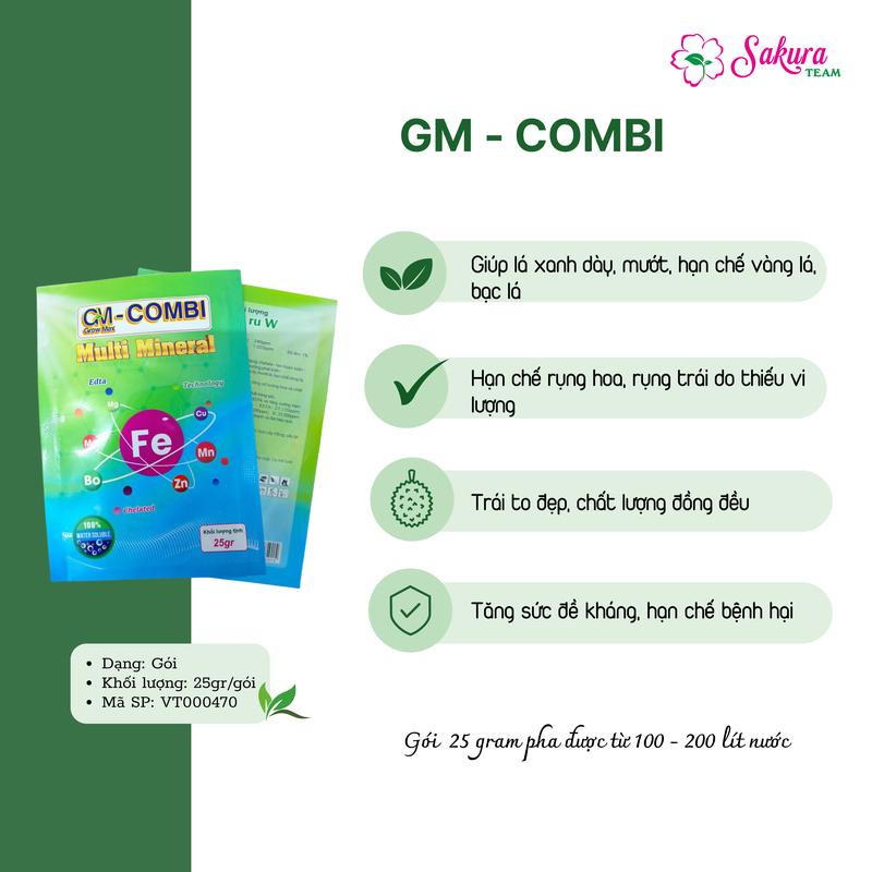 Vi lượng tổng hợp Multi Mineral cho cây sầu riêng (Gói 25g) lưu  huỳnh 2