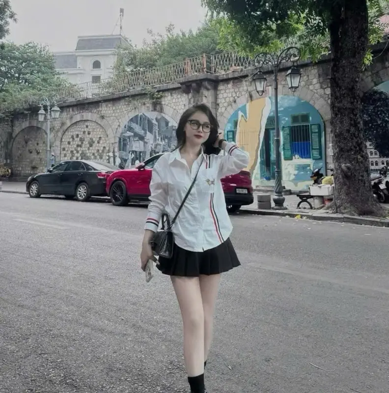 Áo sơ mi thome thanh lịch cho nàng 4