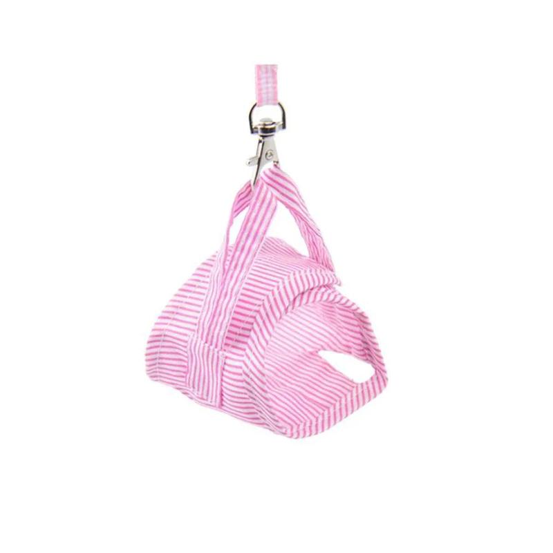 Product Introduction of Small Pet Two-legged Chest Strap Outdoor Traction Rope Leash Clothes for Chinchilla Dutch Guinea Pig Breathable Cotton Corset 9