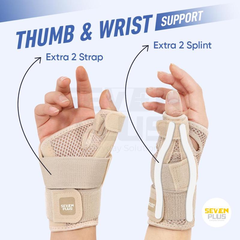 SevenPlus Thumb & Wrist Support Extra 2 Split Extra 2 Strap / Penyangga ...
