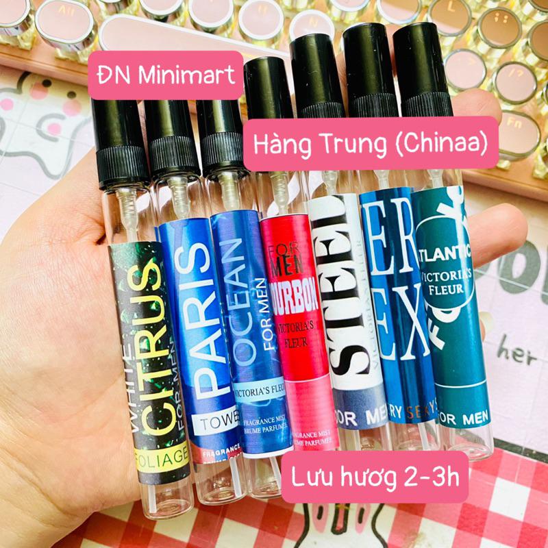 Xịt thơm body mist nam Bath Fleur nội địa Trung 10ml 0