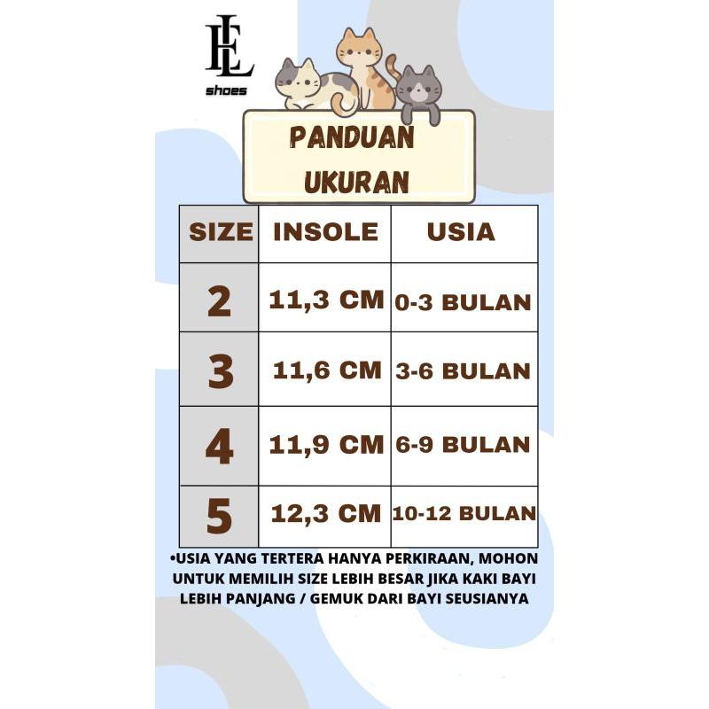 Product Introduction of Sepatu Bayi Balita Perempuan BUNGA 0 - 12 Bulan Cewek Nyaman 0