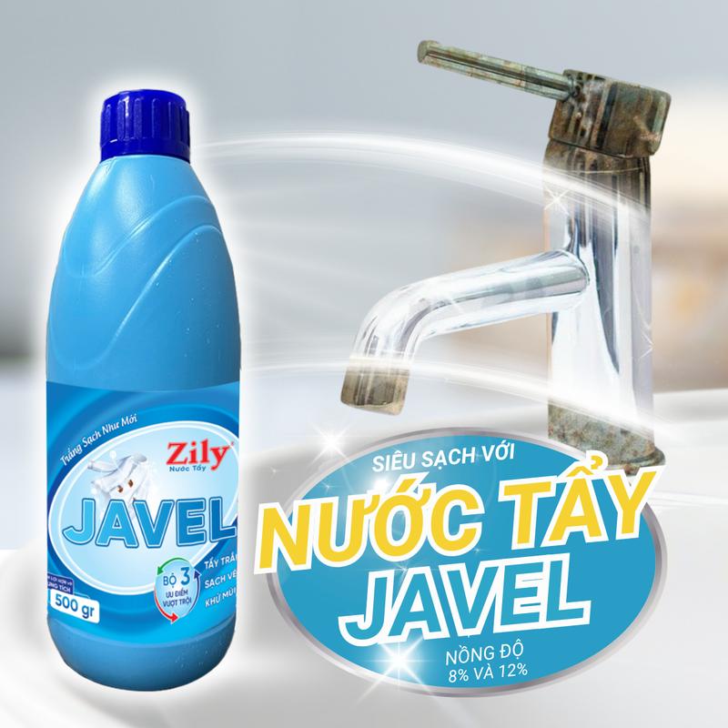 Nước Tẩy JaveL Zily 30 Kg - Chất Lỏng Làm Sạch - Tẩy  trắng quần áo 6