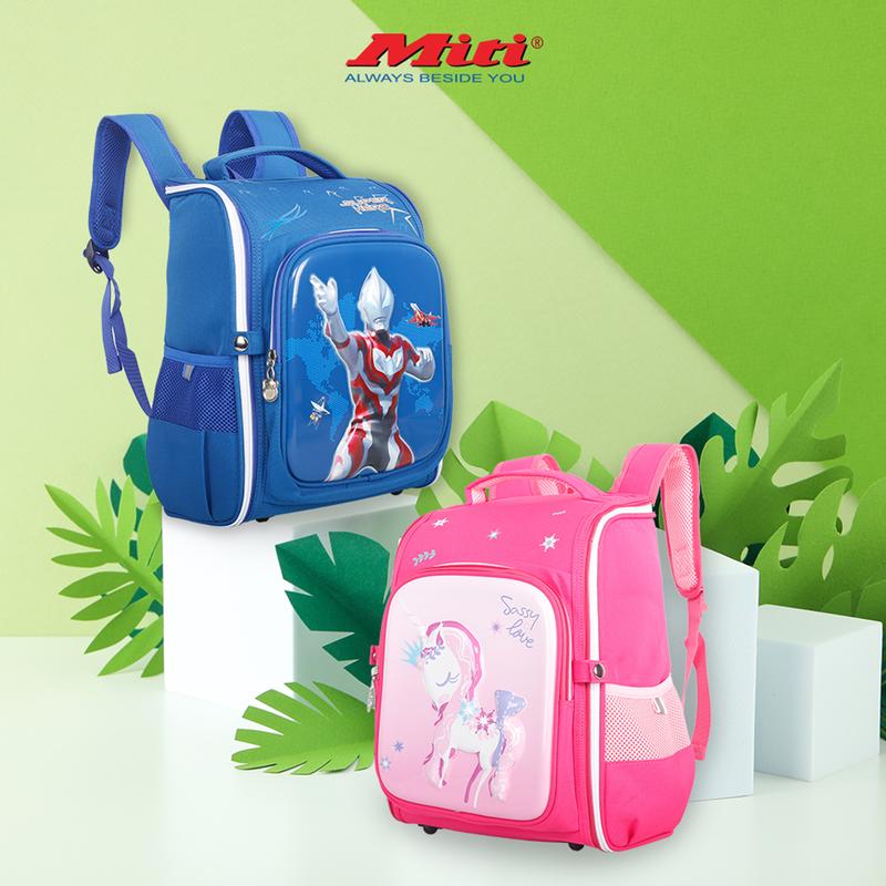 Cặp Học SInh Chống Gù Tiểu Học LỚP 1-2-3 C11074 Siêu nhẹ - Phù Hợp Cho Bé Nam và Nữ