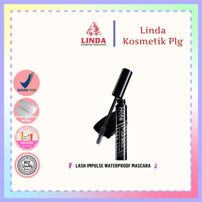Gambar MAKE OVER LASH IMPULSE WATERPROOF MASCARA - mascara dari Linda Kosmetik_NEW Kota Palembang Tokopedia