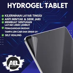 Screen Protector Hydrogel Tablet – Cocok Semua Tipe, Anti Gores & Anti Silau