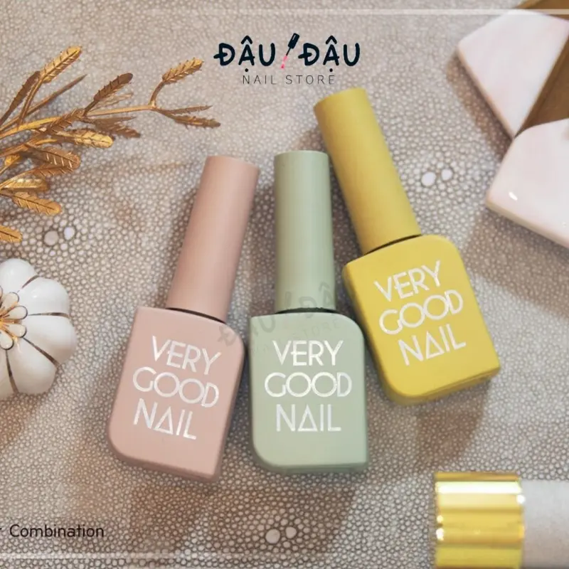 Sơn gel UV Very Good Nail 60 màu phong cách Hàn Quốc - Lẻ chai 15ml 1