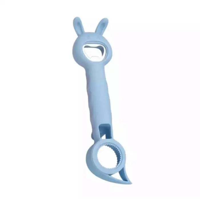 ALAT PEMBUKA TUTUP BOTOL KALENG MULTIFUNGSI MOTIF LUCU / BOTTLE OPENER - PINK 7