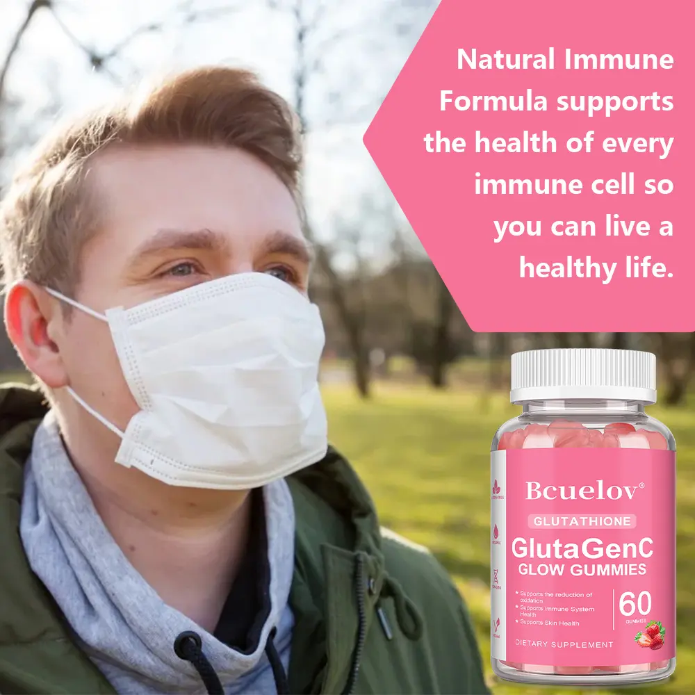 bcuelov glutathione Glutathione Collagen Skin Brightening /Whitening Formula Support  Skin,Hair,Nails main image 1