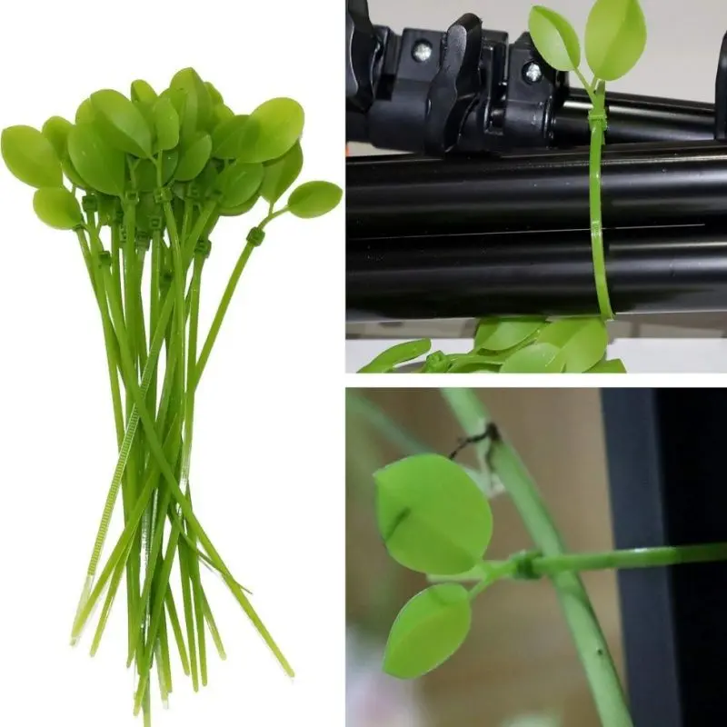 Ruy Băng Lá Mô Phỏng, Đồ Trang Trí Xe Máy Ngầu 1