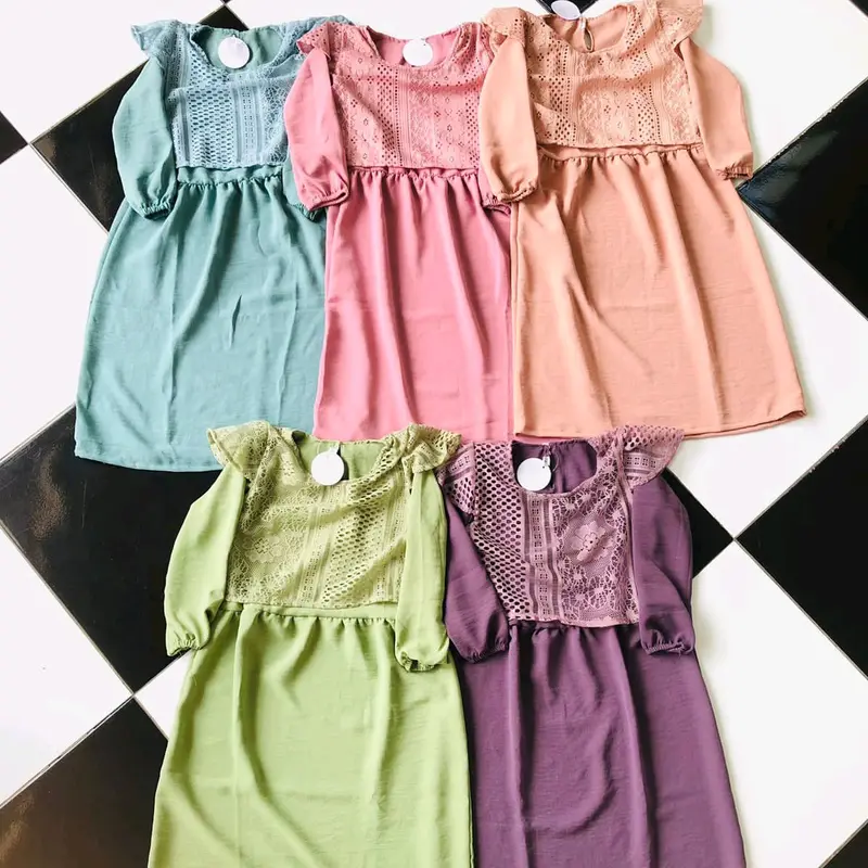 GAMIS MALIKA CRINKLE 2 - 7 tahun 3