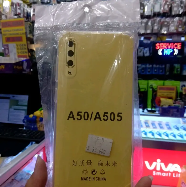 anticrack samsung A50 casing bening/anti bentur 0