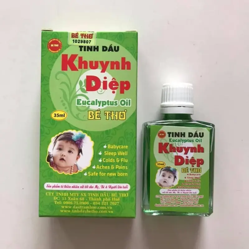Dầu Khuynh diệp Bé thơ - chống cảm lạnh-đau đầu-đau bụng Cho Bé 3