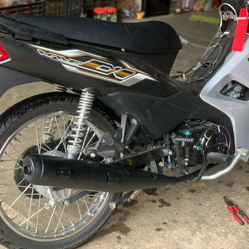 Bô Wave 110 Móc Nhẹ Và Căng Đét Tiếng Đanh Giòn Lắp Cho Wave 50-100-110