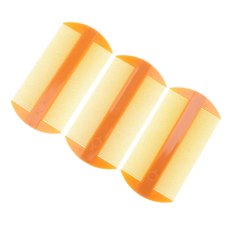 Double Sided Head Lice Comb Portable Fine Tooth Head Lice Flea Nit Hair Combs For Styling Tools Hair Comb Hair Accessories