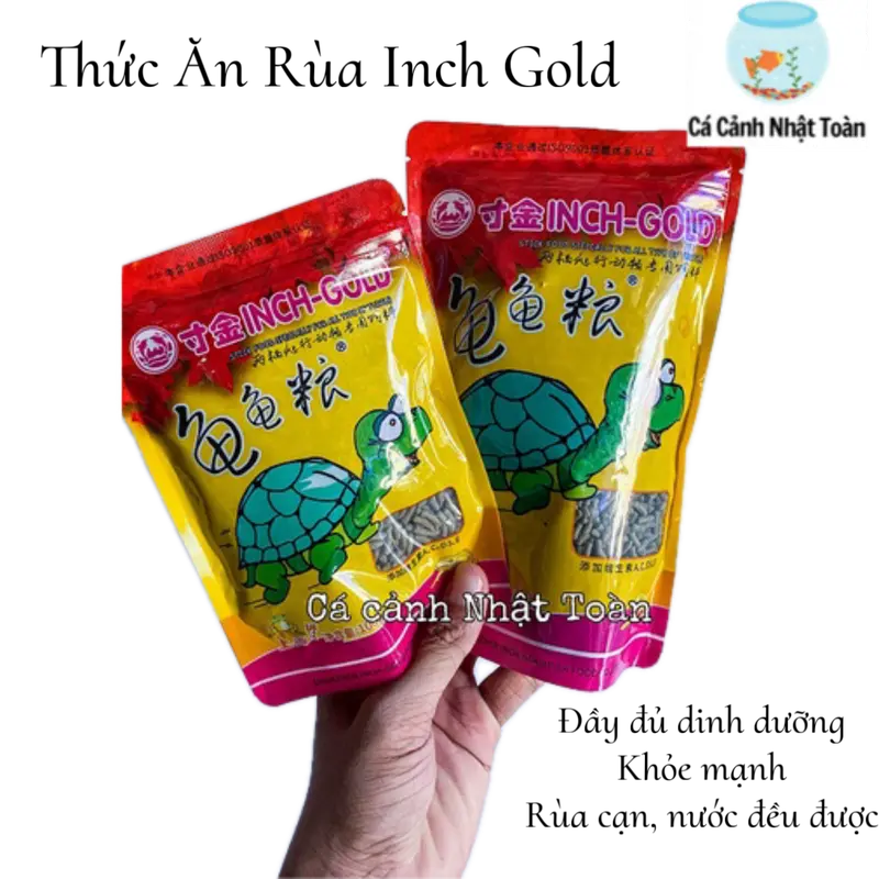THỨC ĂN CHUYÊN CHO CÁC LOẠI RÙA INCH GOLD 0