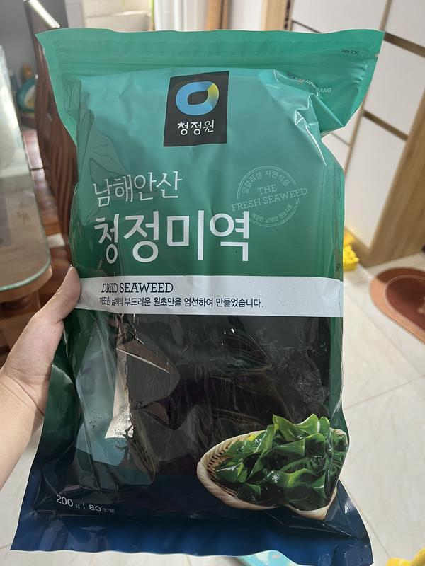 200g Rong biển khô nấu canh Daesang Hàn Quốc gói lớn