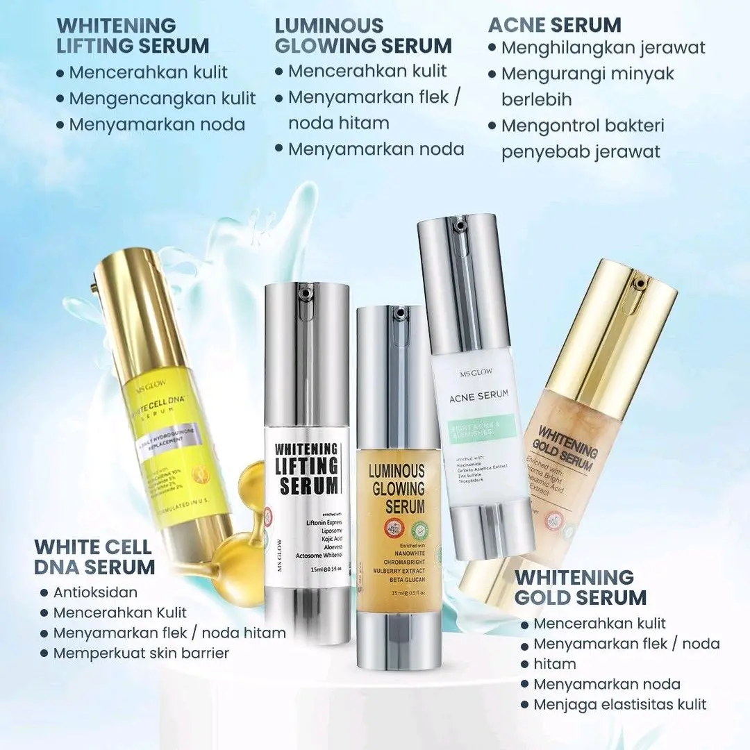 ALL SERUM MS GL0W - SERUM LUMINOUS LIFTING ACNE GOLD DNA