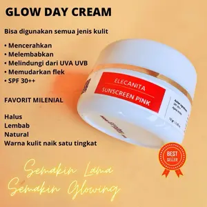 GLOW DAY Sunscreen SPF 30 Mencerahkan Flek Hitam Semua Jenis Kulit