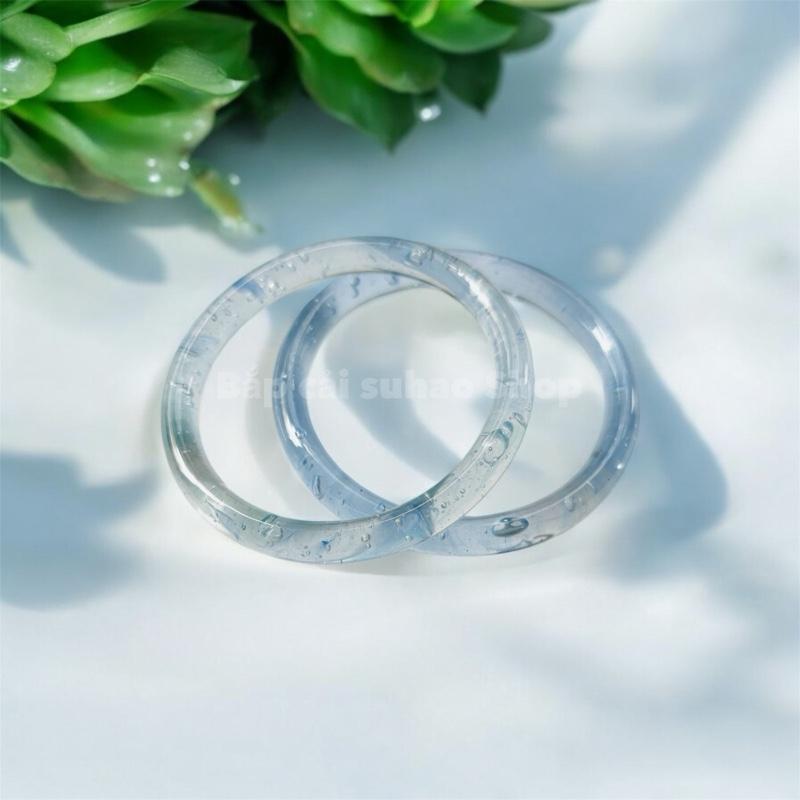 Product Introduction of [ Hàng mới về ] Vòng tay nữ trong suốt , vòng đá nhiều màu xinh xắn ( Tặng kèm hộp ) 10