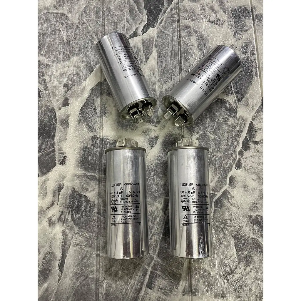 relay starter elektrik kapacitor besar 2set pin dual capacitor 9pin big size for washing machine running motor double 15+4uf 20+2uf 30+2uf 35+2uf 35+4uf 45+3uf 50+6uf aksesori mesin basuh alatan