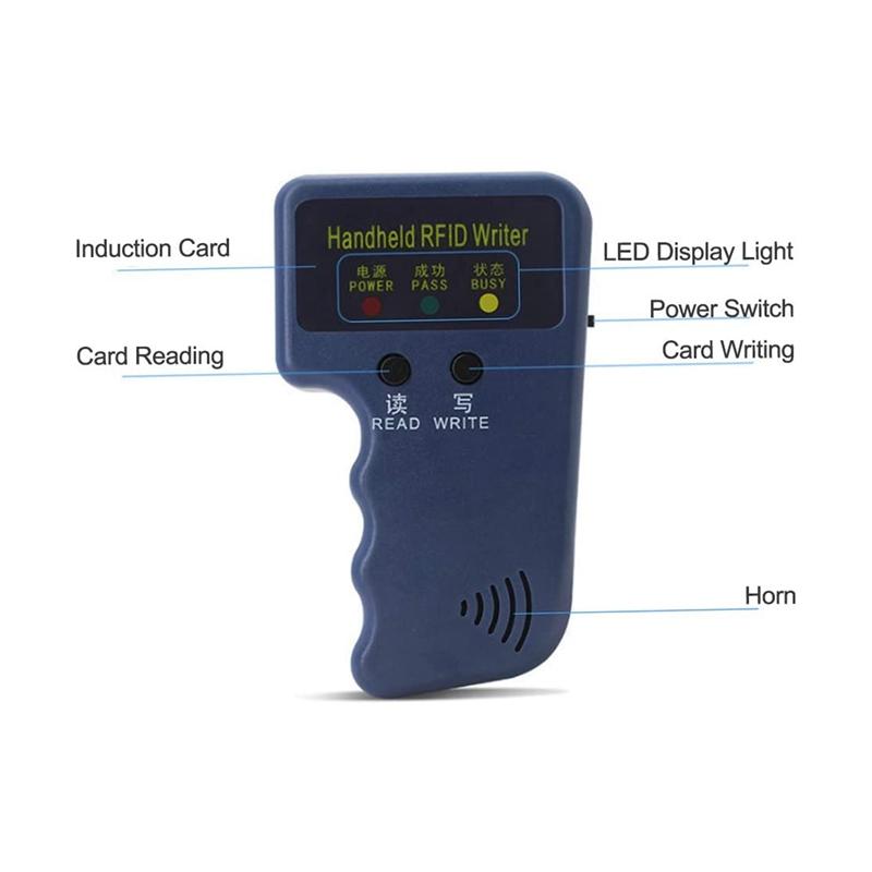 Sirxlevcy Copiatrice di Schede RFID Palmare 125 KHz ID (EM4100