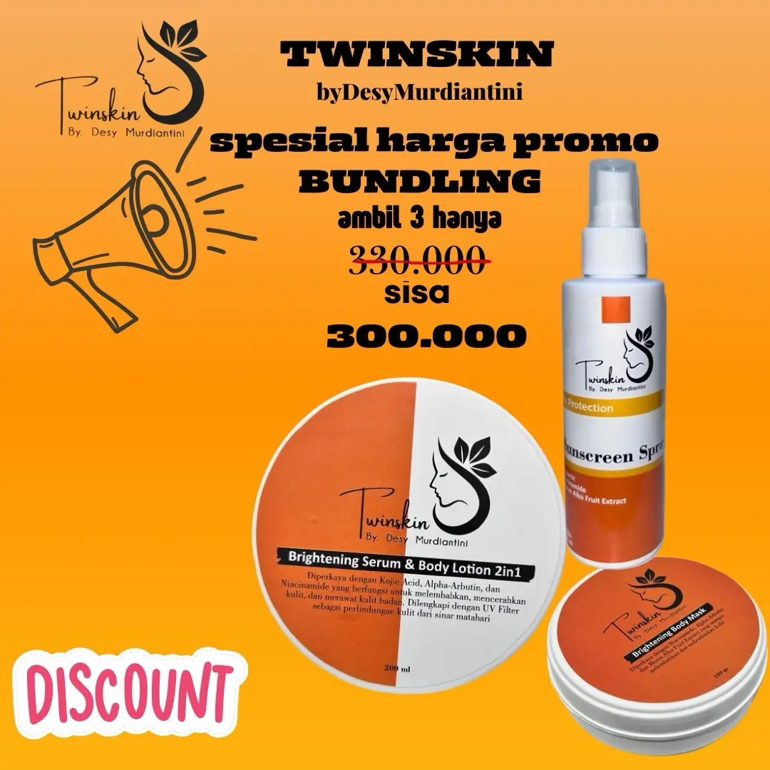 Twinskin Bundling Semua Jenis Kulit